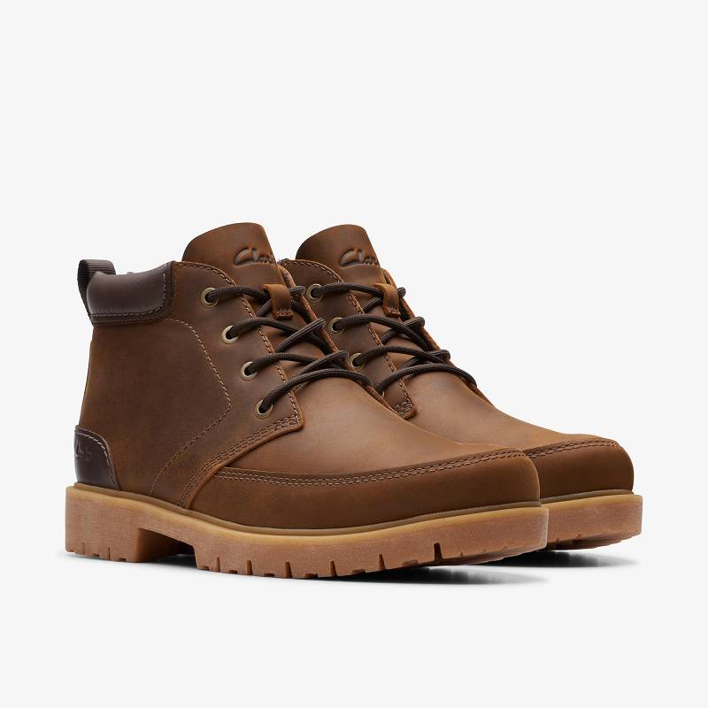 Beeswax Leather Clarks Rossdale Mid | CLKS-84553