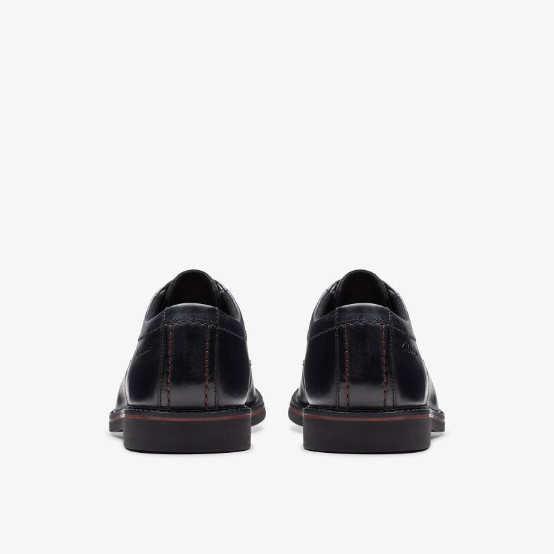 Black Clarks Atticus Lace | CLKS-84424