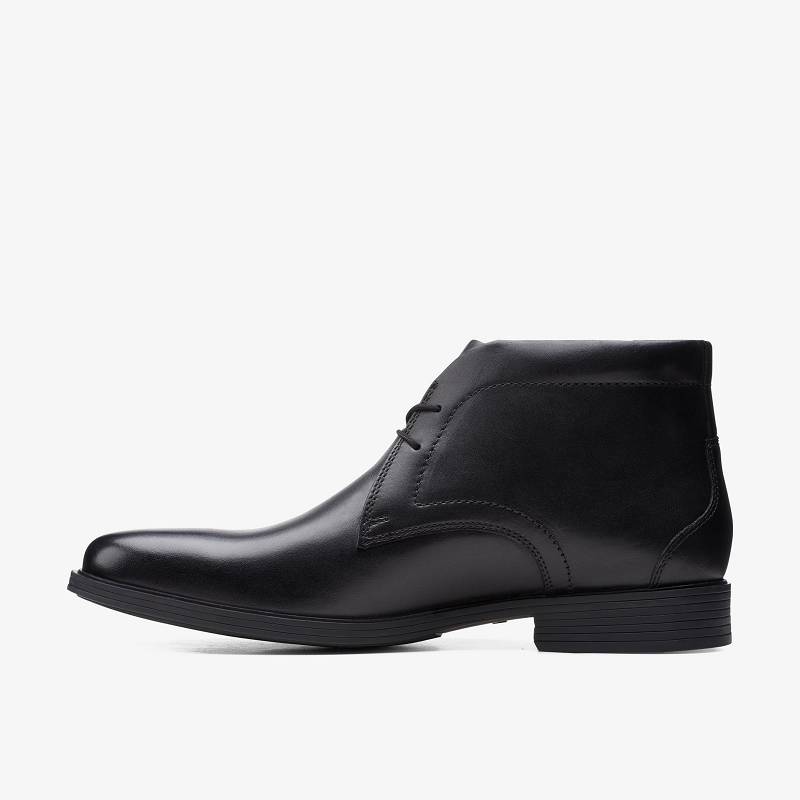 Black Clarks Whiddon Mid | CLKS-84580