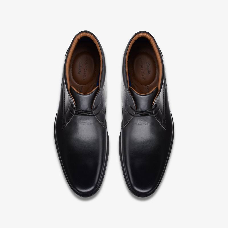Black Clarks Whiddon Mid | CLKS-84580