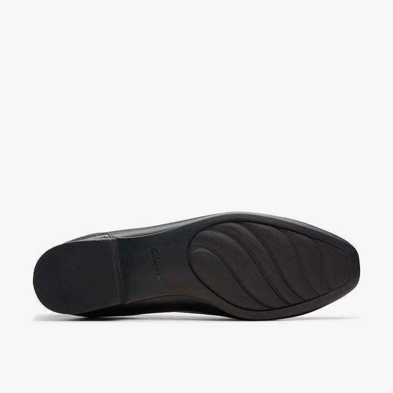 Black Crocodile Clarks Juliet Shine | CLKS-85437