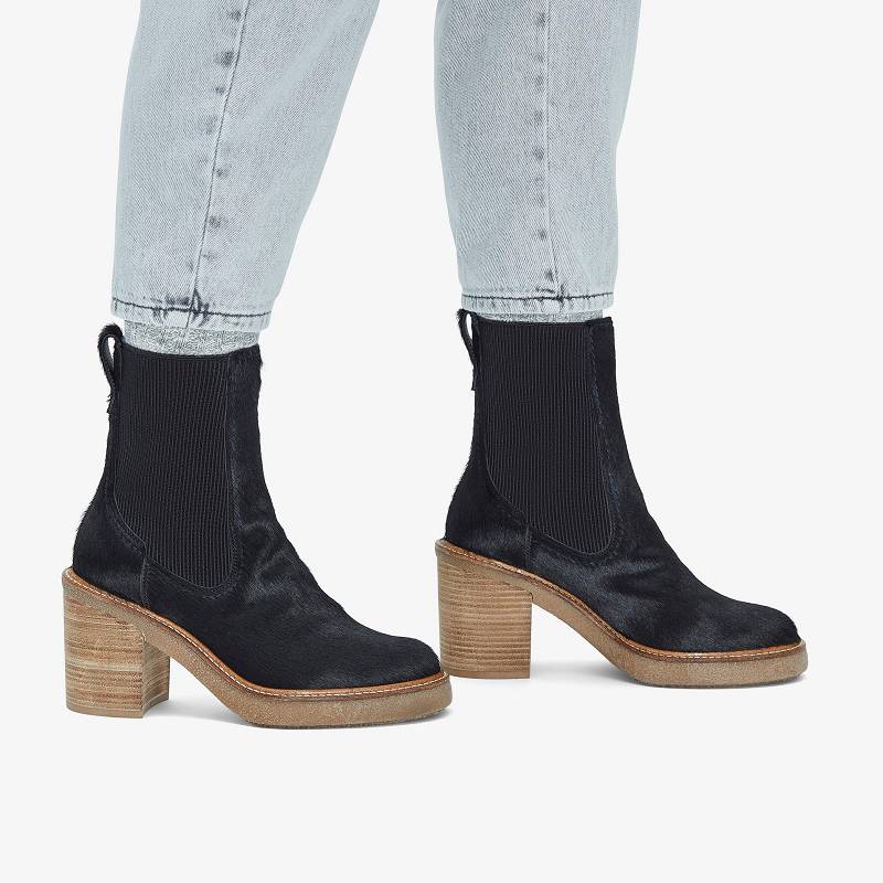 Black Interest Clarks Cassiano Top | CLKS-85567