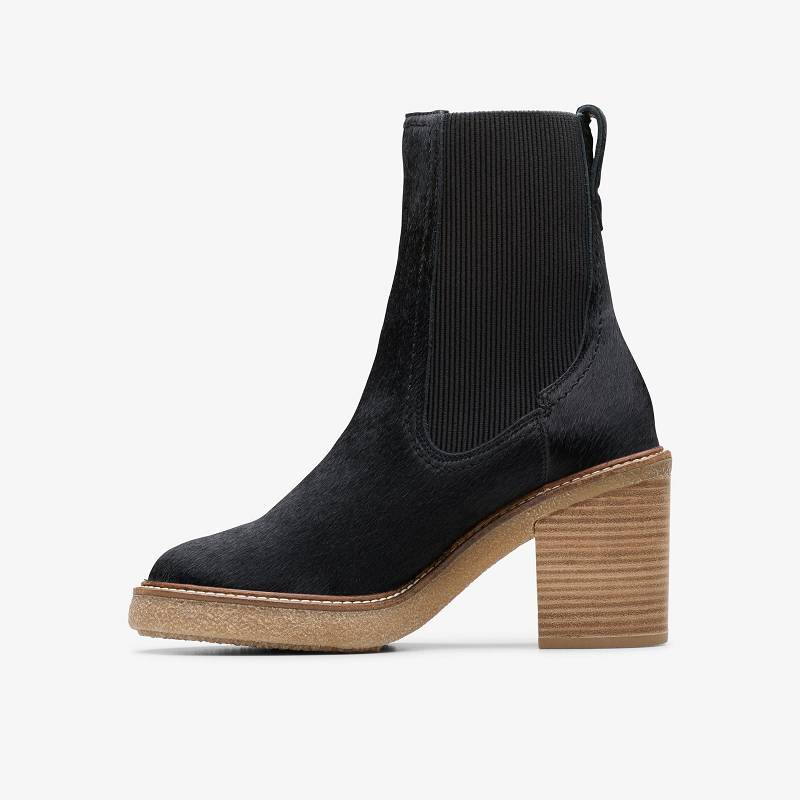Black Interest Clarks Cassiano Top | CLKS-85567