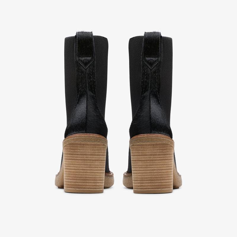 Black Interest Clarks Cassiano Top | CLKS-85567