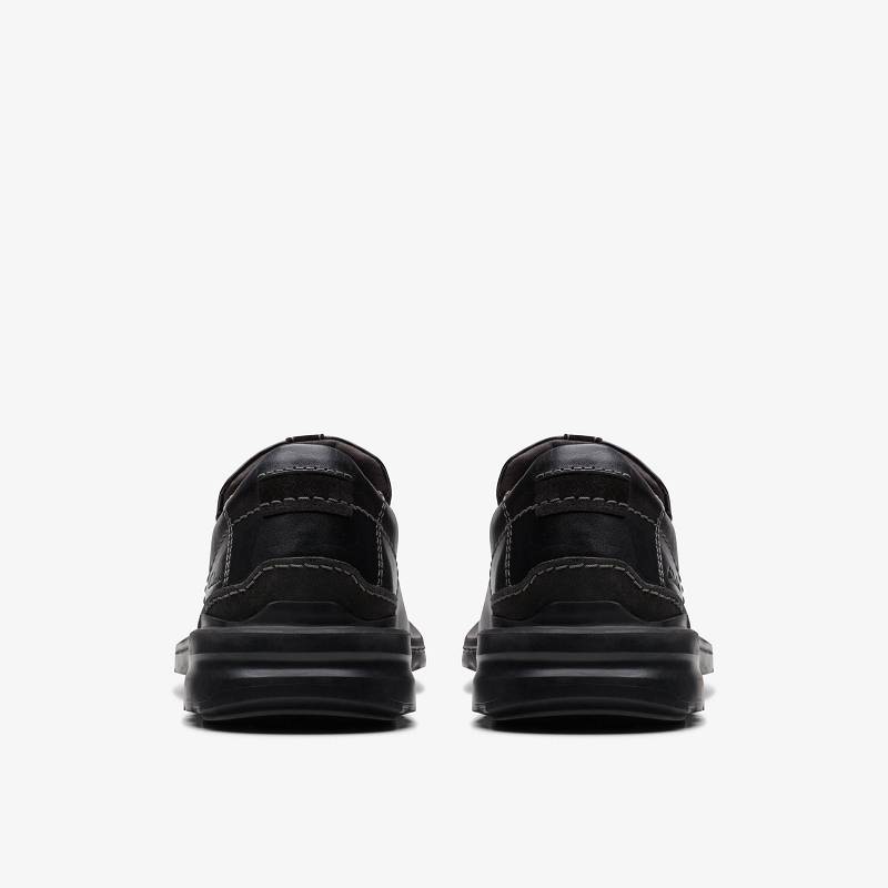 Black Leather Clarks Gessler Step | CLKS-84288
