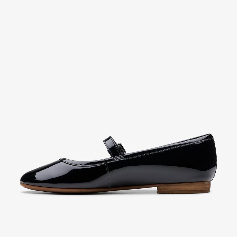 Black Patent Clarks Fawna Sky | CLKS-85008
