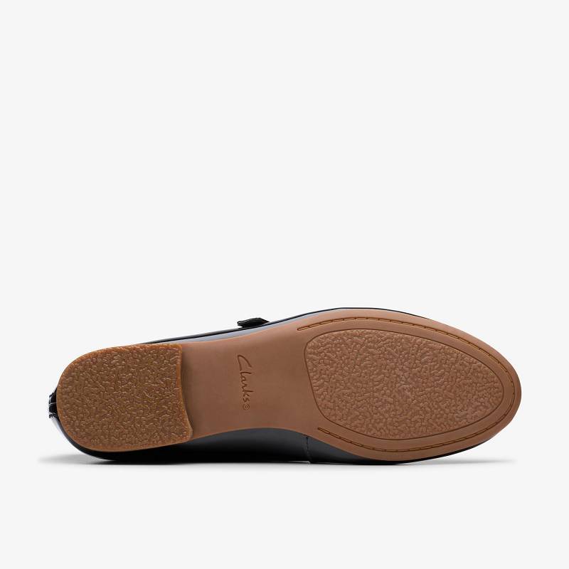 Black Patent Clarks Fawna Sky | CLKS-85008