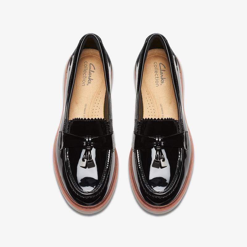 Black Patent Clarks Westlynn Bella | CLKS-84872