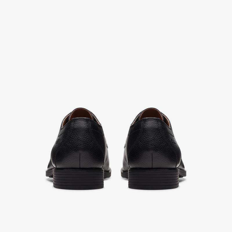 Black Tumbled Clarks Whiddon Apron | CLKS-84478
