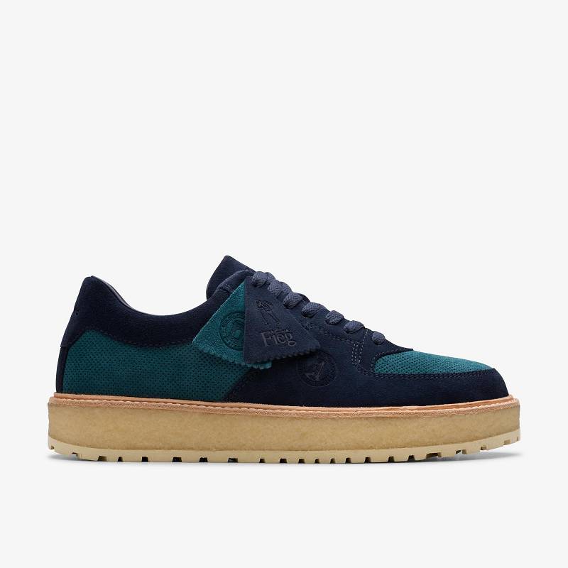 Blue Multicolour Clarks Sandford 2 X Ronnie Fieg Blue Multicolor | CLKS-84256