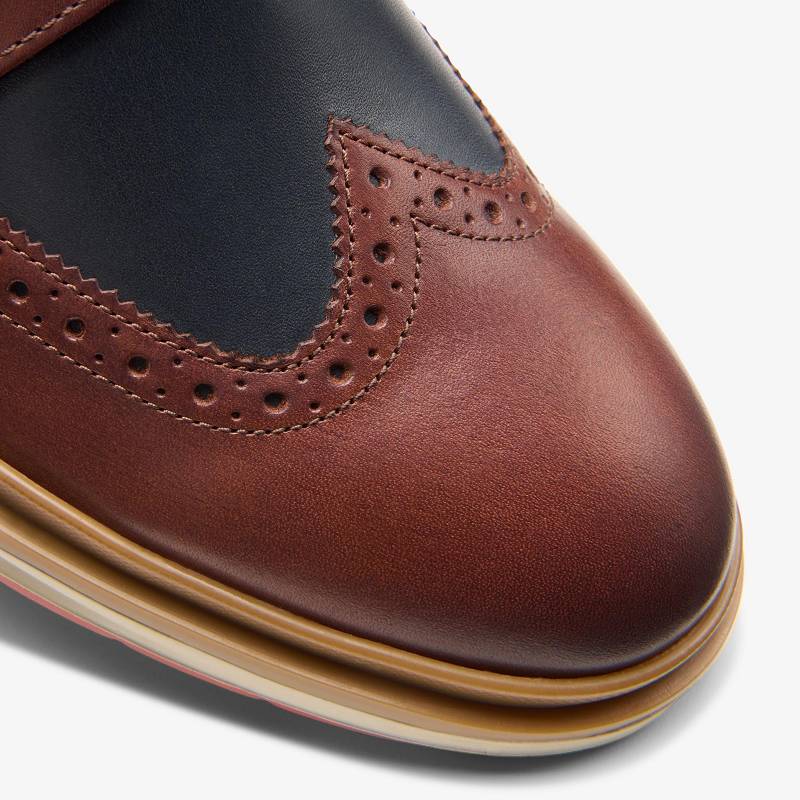 British Tan Combination Clarks Chantry Wing | CLKS-84474