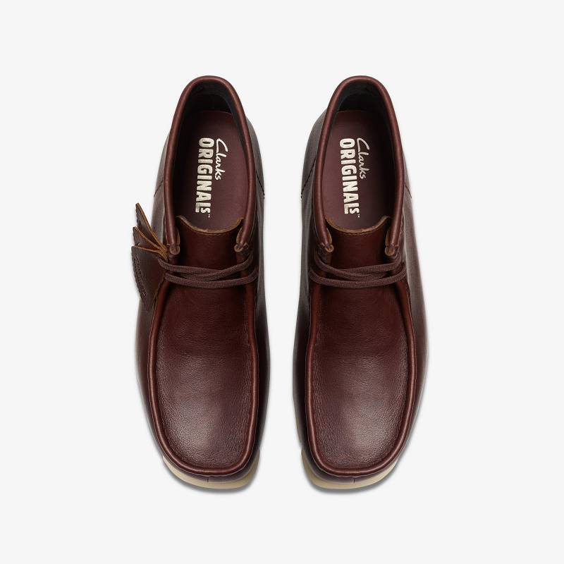 British Tan Leather Clarks Wallabee Boot Gore-Tex | CLKS-84612