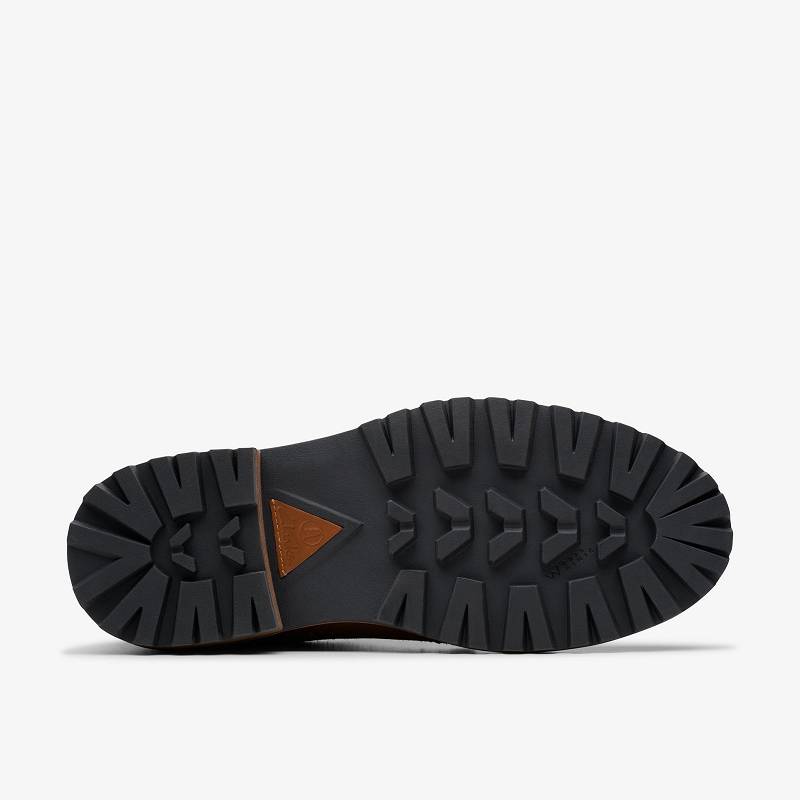 Brown Suede Clarks Clarkridge Lo | CLKS-84423