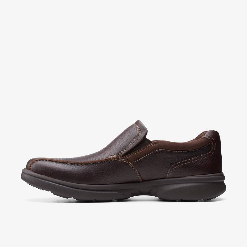 Brown Tumb Clarks Bradley Step | CLKS-84286
