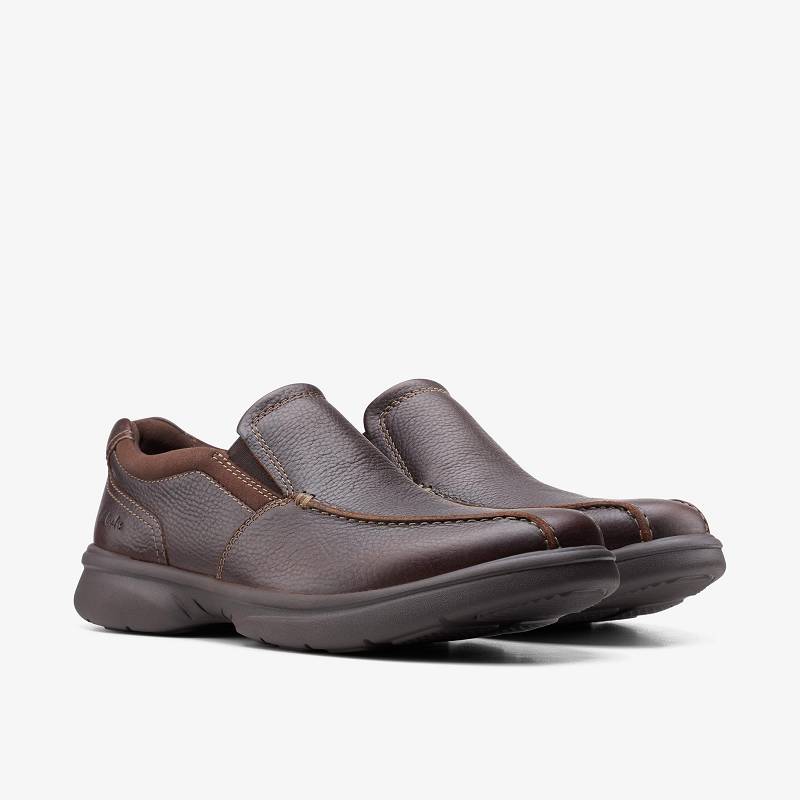 Brown Tumb Clarks Bradley Step | CLKS-84286