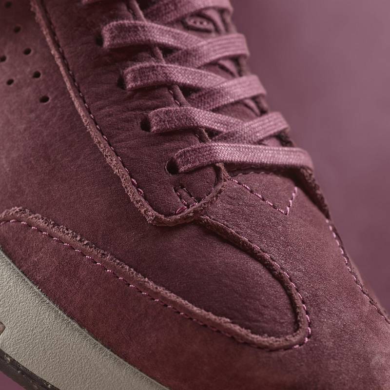Burgundy Nubuck Clarks Craft Speed | CLKS-85166