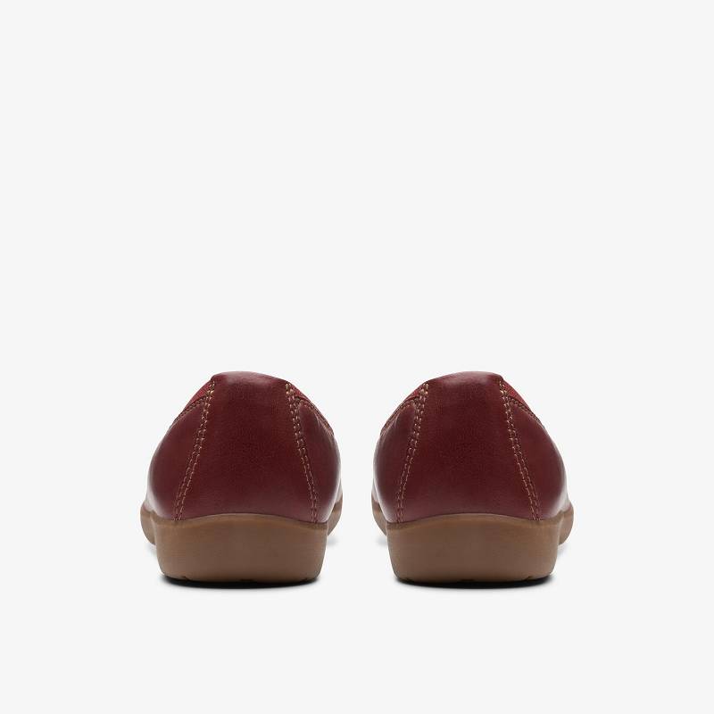 Chestnut Leather Clarks Meadow Opal | CLKS-84858