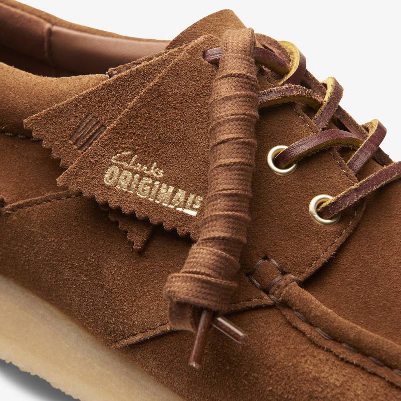 Cola Suede Clarks Wallabee Boat | CLKS-84502