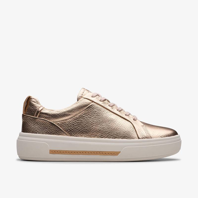 Copper Metallic Clarks Hollyhock Walk | CLKS-85183