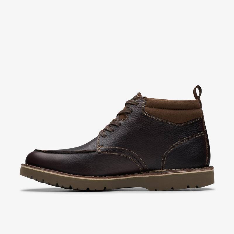 Dark Brown Clarks Eastridge Peak | CLKS-84535