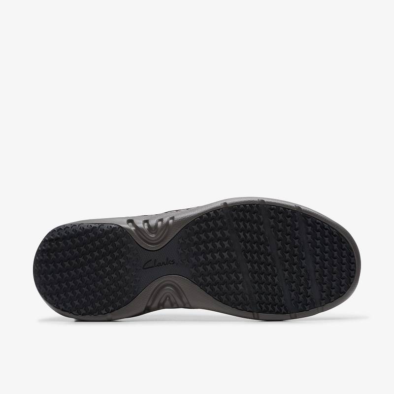 Dark Brown Tumbled Clarks Pro Lace | CLKS-84241