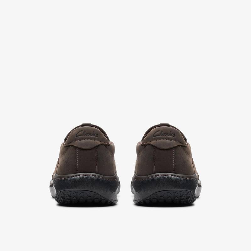 Dark Brown Tumbled Clarks Pro Step | CLKS-84283