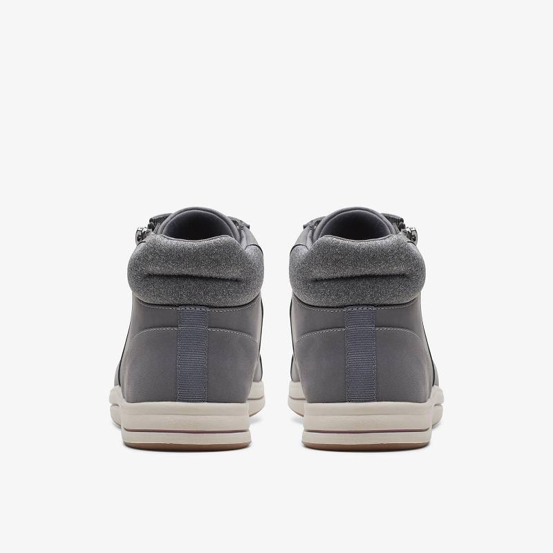 Dark Grey Clarks Breeze Glide | CLKS-85545