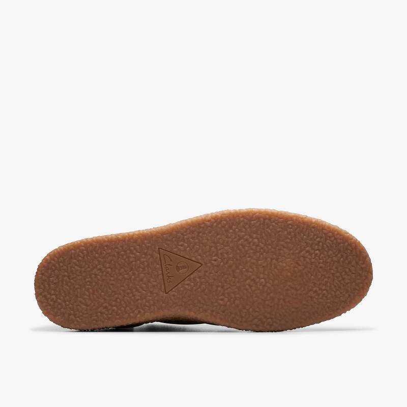 Dark Tan Leather Clarks Streethill Mid | CLKS-84567