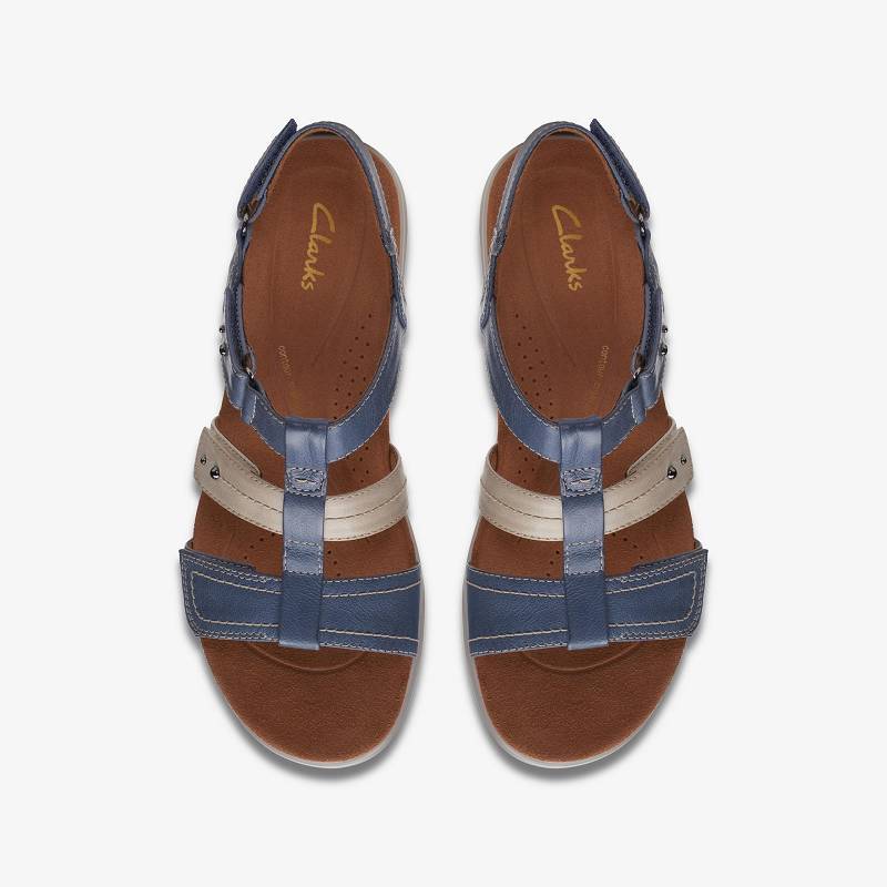 Denim Combination Clarks Kitly Step | CLKS-84945