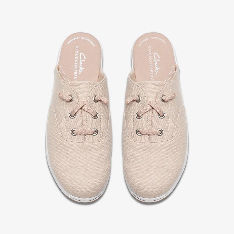 Light Sand Clarks Breeze Clara | CLKS-84773