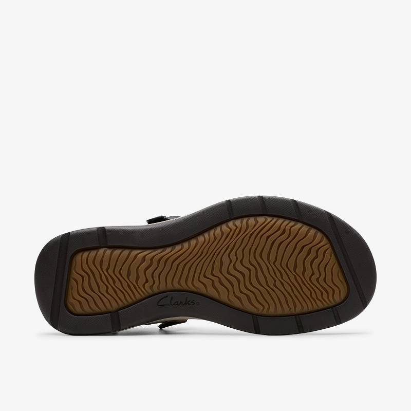 Light Tan Leather Clarks Saltway Trail | CLKS-84218
