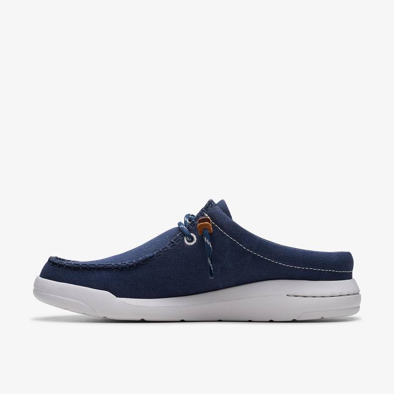 Navy Canvas Clarks Driftlite Surf | CLKS-84295