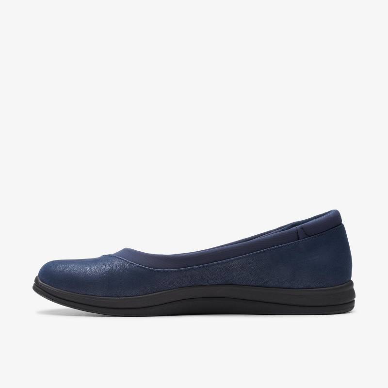 Navy Clarks Breeze Ayla | CLKS-85285