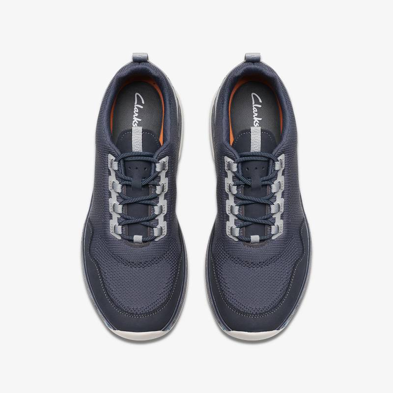 Navy Combination Clarks Pro Knit | CLKS-84245
