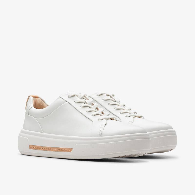 Off White Leather Clarks Hollyhock Walk | CLKS-85334