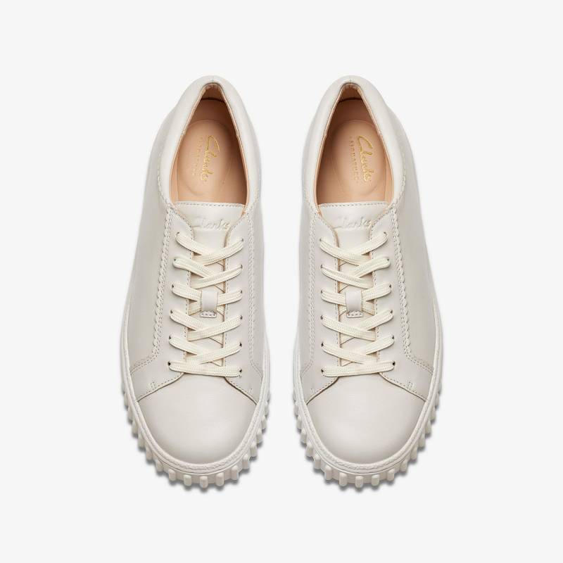 Off White Leather Clarks Mayhill Walk | CLKS-85338