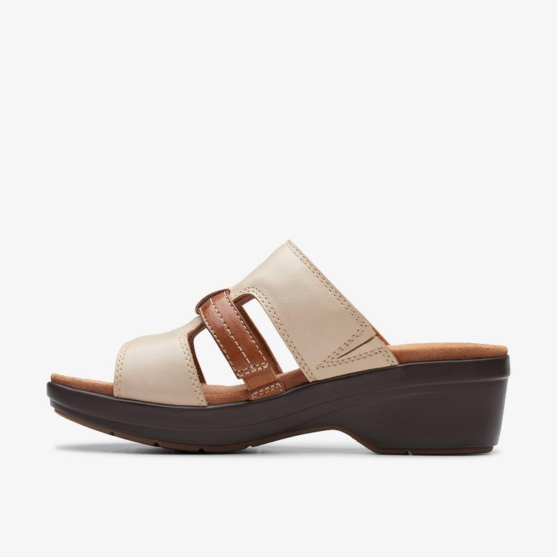 Sand Combination Clarks Tuleah Jane | CLKS-84733