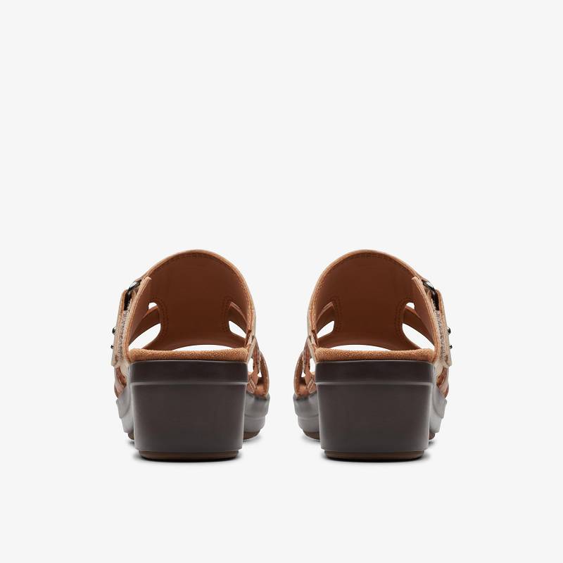 Sand Combination Clarks Tuleah Jane | CLKS-84733
