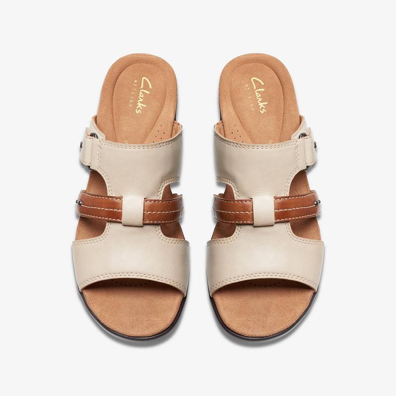 Sand Combination Clarks Tuleah Jane | CLKS-84733