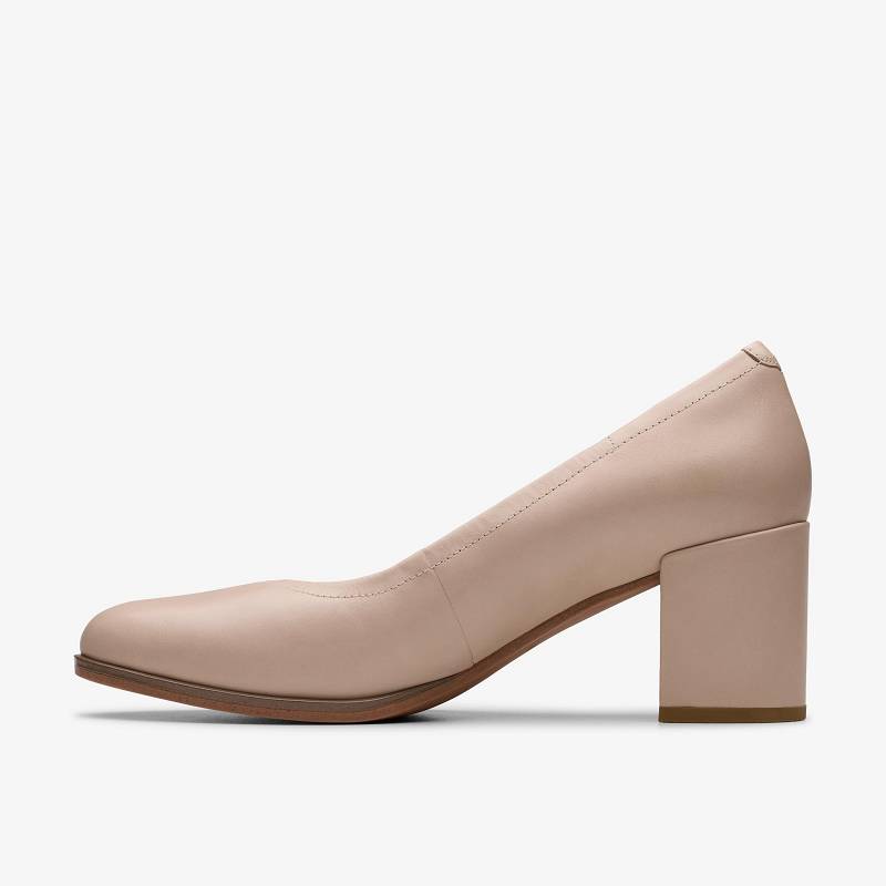Sand Leather Clarks Freva 55 Court | CLKS-85223