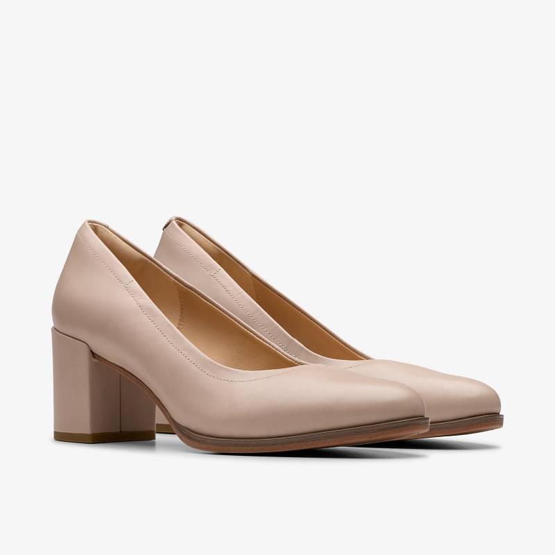 Sand Leather Clarks Freva 55 Court | CLKS-85223