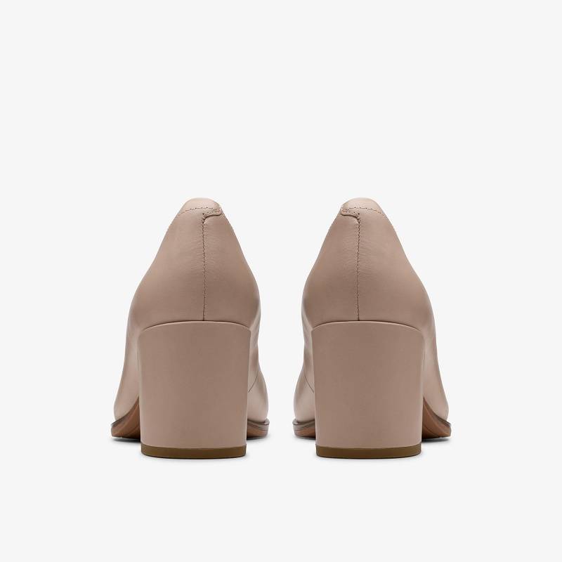 Sand Leather Clarks Freva 55 Court | CLKS-85223