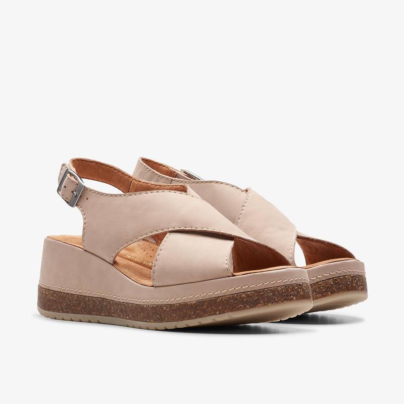 Sand Nubuck Clarks Kassanda Step | CLKS-84730