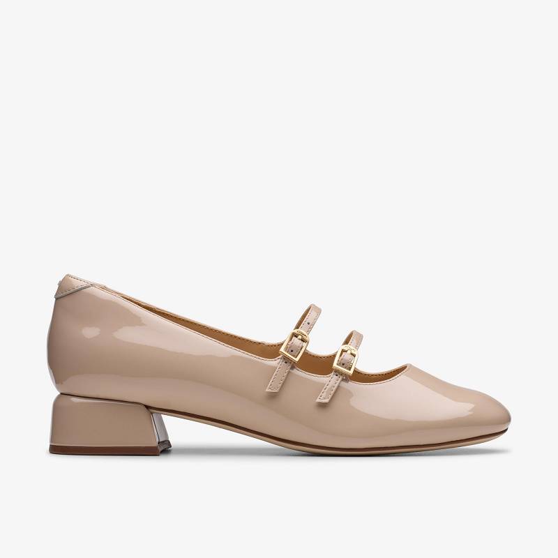 Sand Patent Clarks Daiss30 Shine | CLKS-85046