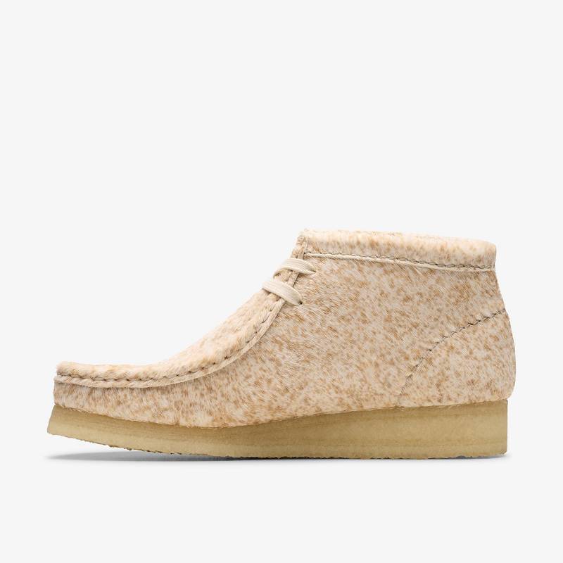 Speckled Hair On Clarks Wallabee Boot | CLKS-85614
