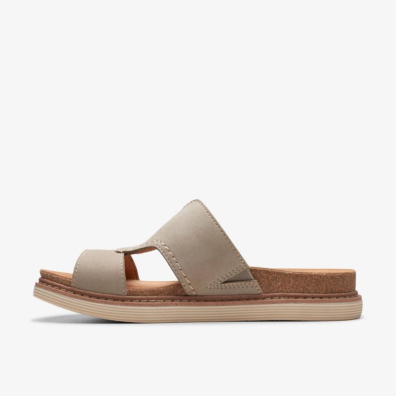 Stone Nubuck Clarks Arwell Walk | CLKS-84930