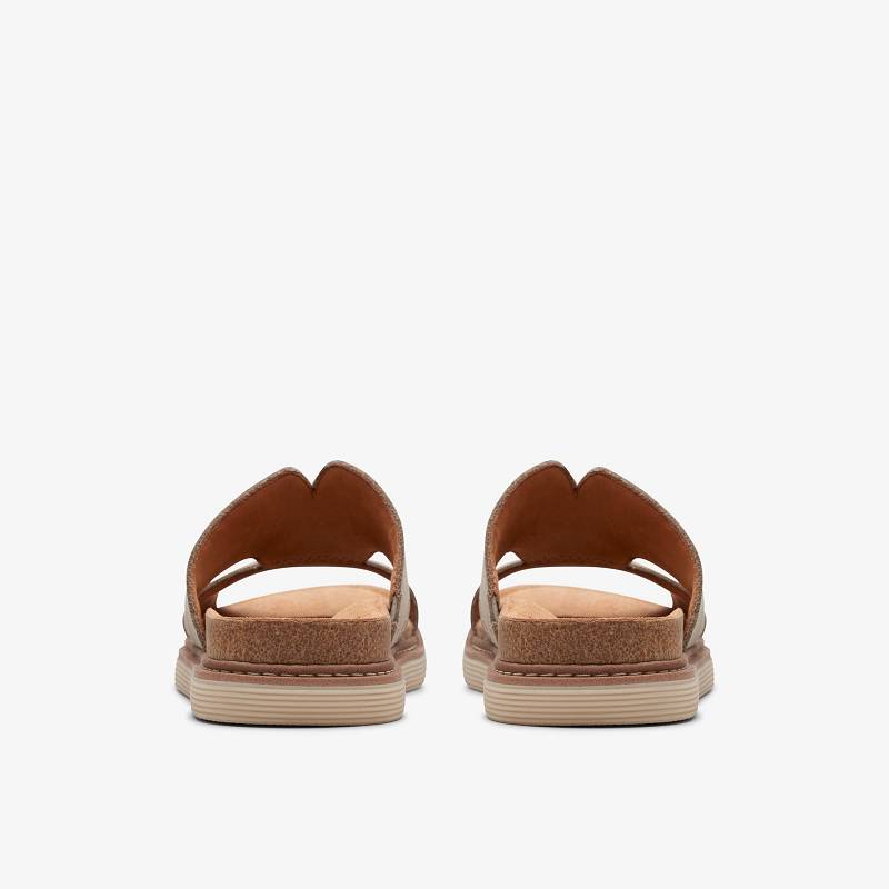 Stone Nubuck Clarks Arwell Walk | CLKS-84930