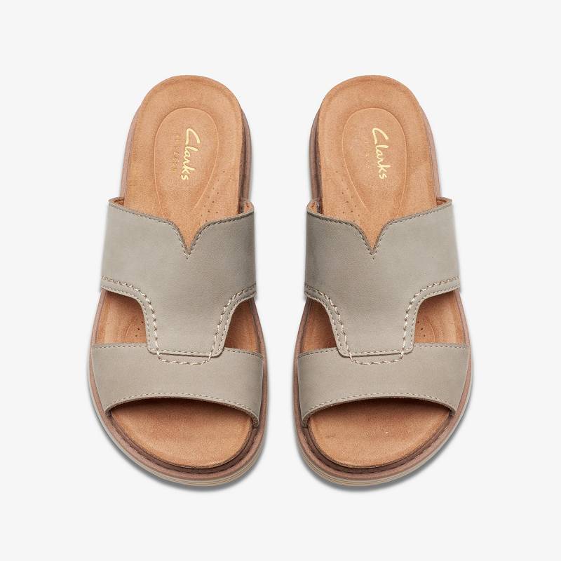 Stone Nubuck Clarks Arwell Walk | CLKS-84930