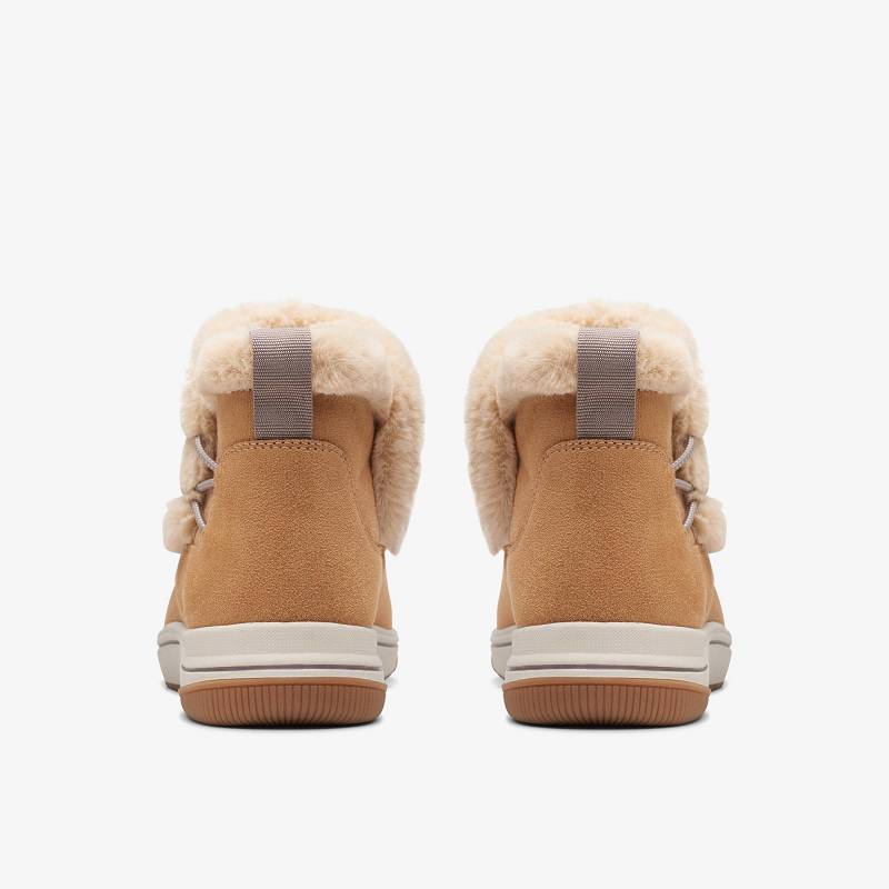 Tan Clarks Breeze Fur | CLKS-85470