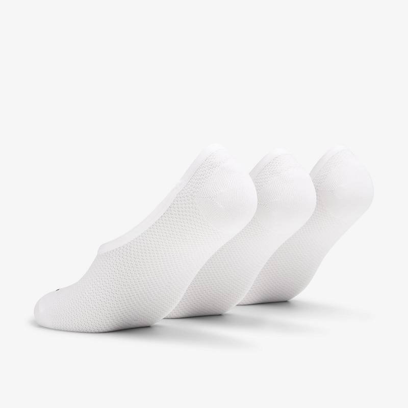 White Clarks 3 pack Liner Socks | CLKS-84186
